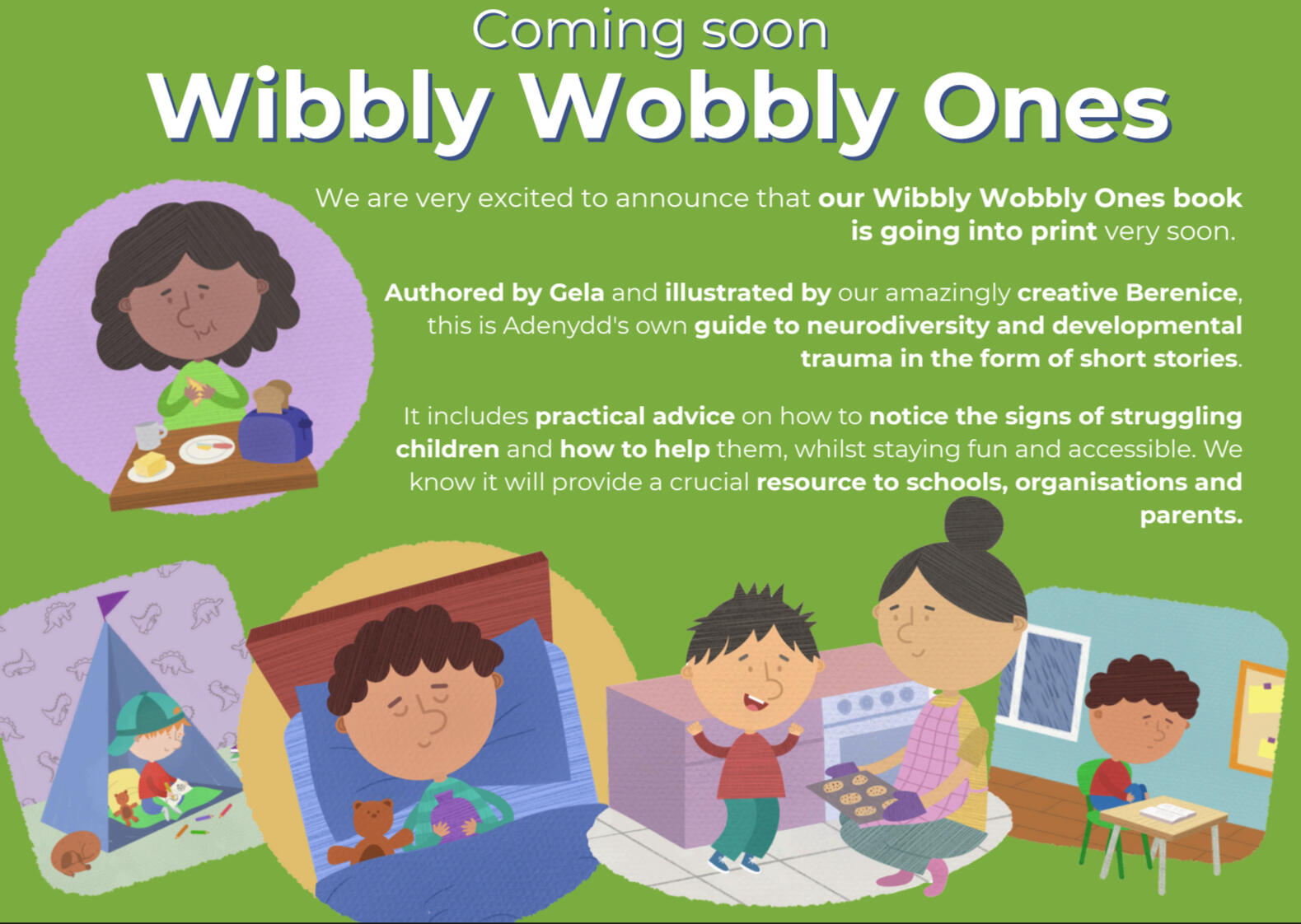 Adenydd &#39;The Wibbly Wobbly Ones&#39; Newsletter Page
