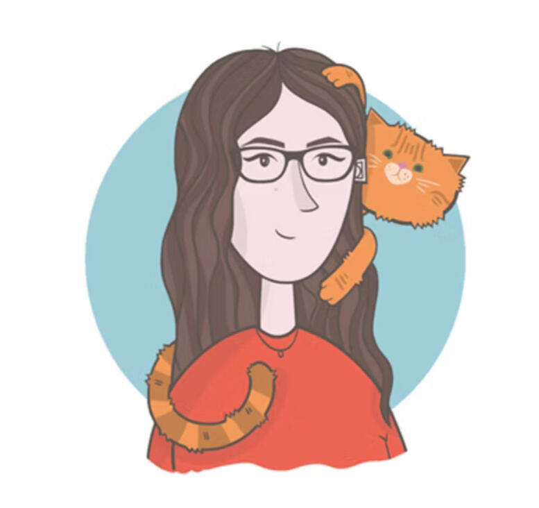 Illustrated Self-Portrait
